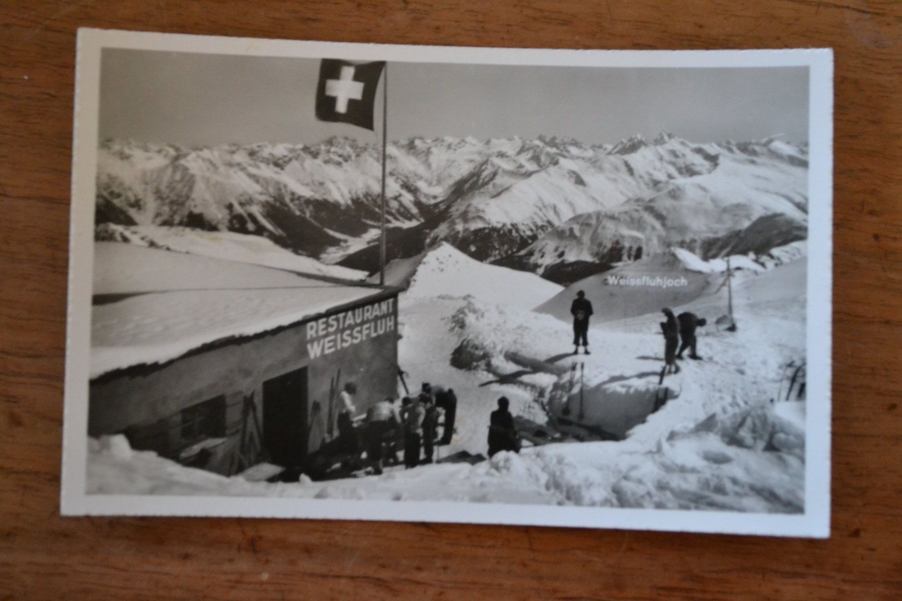Ansichtskarten: AK Weissfluhjoch Davos GR – Gebraucht aus Beinwil am See von kajak55