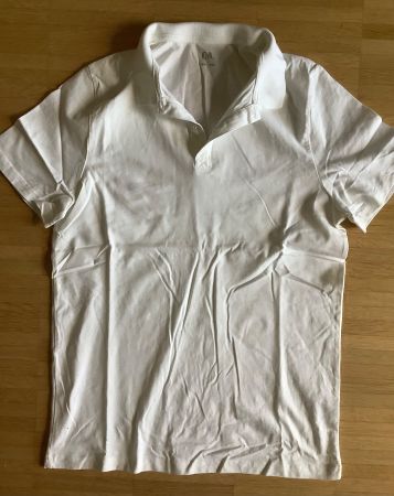 Weisses Poloshirt  Grösse 176 - NEU