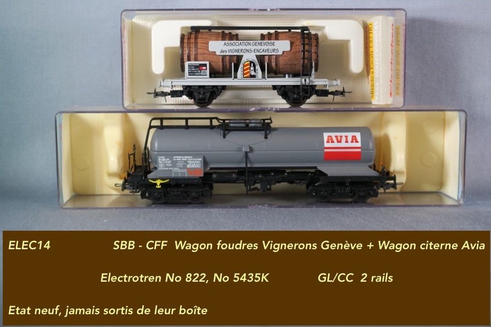 MÄCO21 SNCF Wagons Bi-Foudres Märklin No 46761 (Neu (gemäss