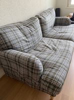 Sofa kariert  m3-Sitzer guter Zustand mit abziehbarem Bezug