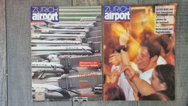 Zürich Airport Magazin, 2 Stk. - Selten! Vintage! Top! (52)