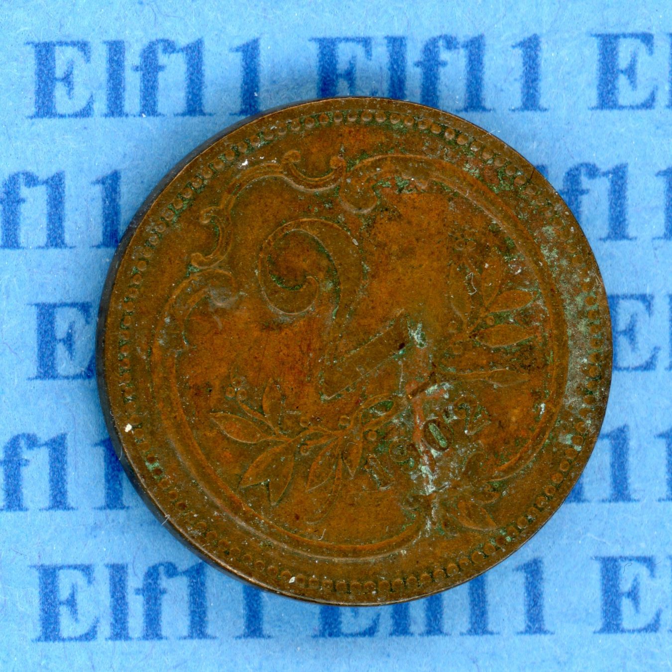 Tutti le monete: ATK___0.02 1902 -ss 2 Heller – Usato da Widnau venduto da Elf11