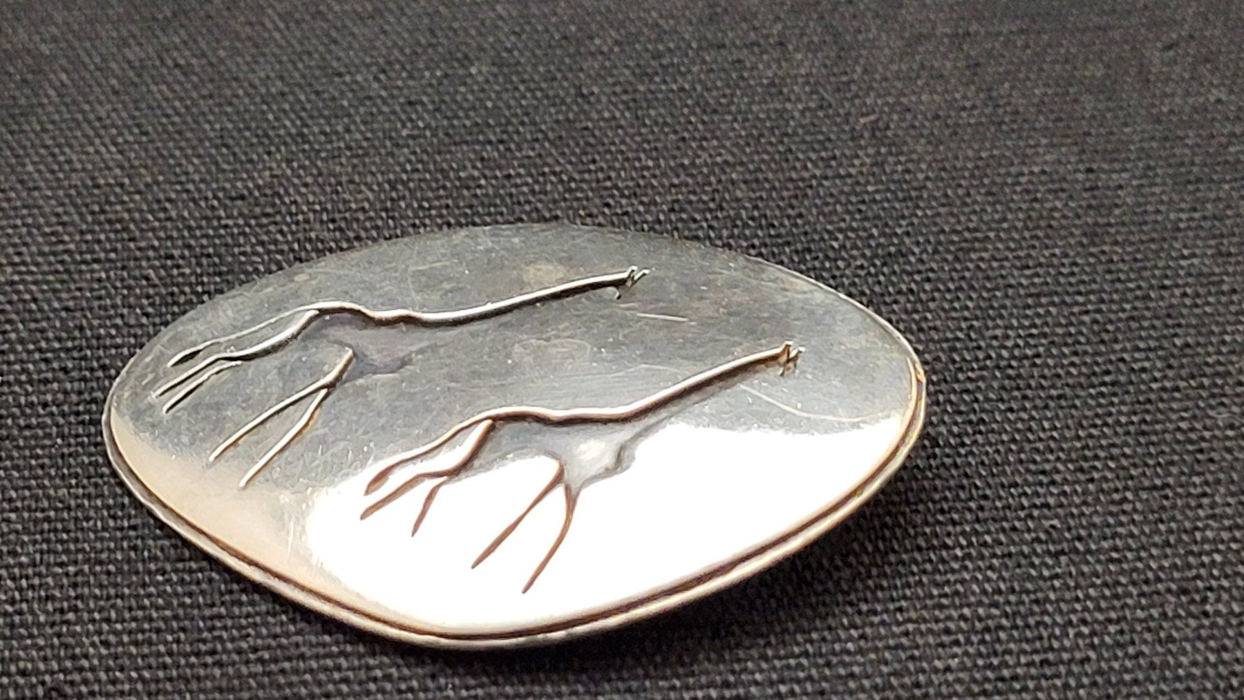 Spille & Fermagli: Vintage Giraffen-Brosche HAGLUND – Usato da Basel venduto da spinne02 1