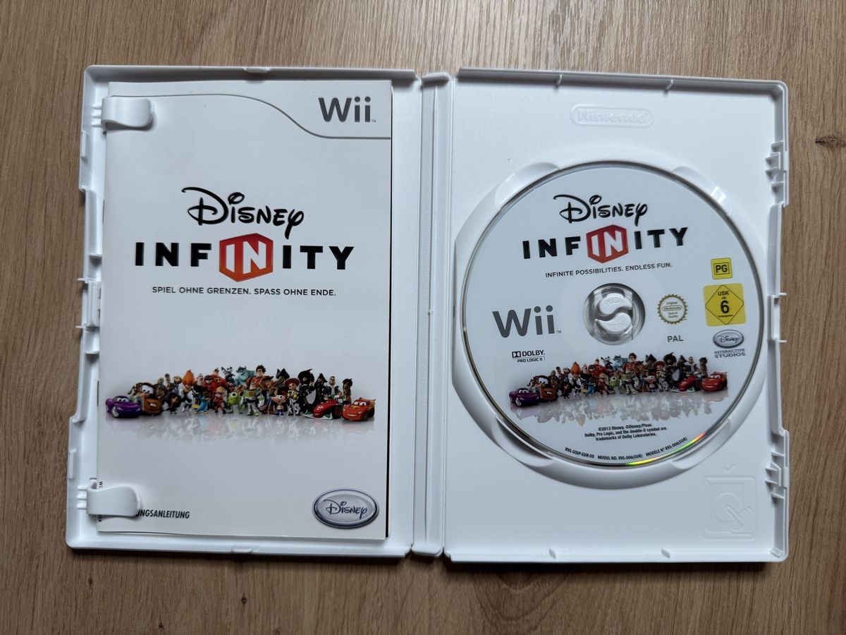 Nintendo Giochi: Disney Infinity Set mit Figuren - Wii Spiel – Usato da Biberist venduto da etesummer 4