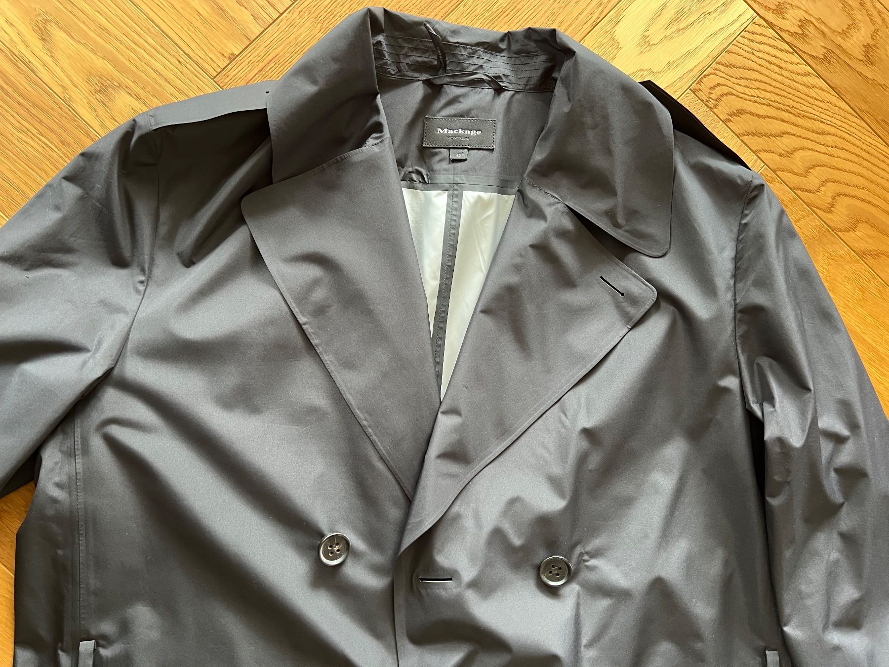 Mackage Mäntel: Mackage Herren Trenchcoat Gr. 40 schwarz – Neu (gemäss Beschreibung) aus Uetikon am See von phi_hn2k 1