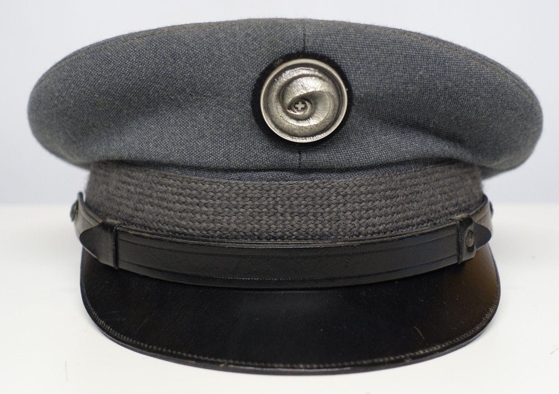 Uniformi: Mütze Kepi Schweizer Armee Versuch 1970 "Deckelschnecke" – Usato da Kappelen venduto da Marmoe 1