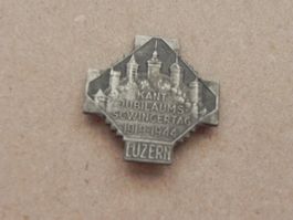 Abz. Brosche Kant. Schwingfest Schwingen Luzern LU 1944