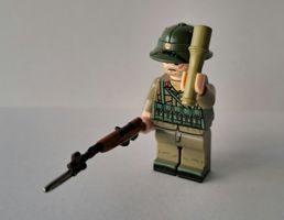 Brick Minifigur Vietnamese Soldier Vietnam War #6
