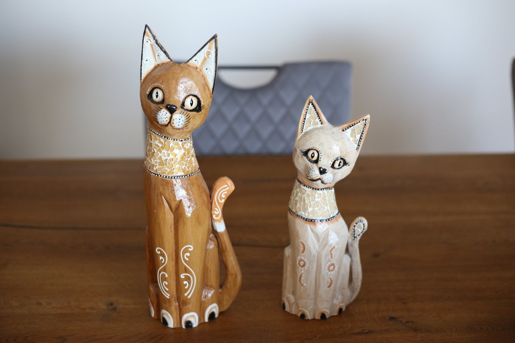 Tutte le decorazioni: Deko-Katzen aus Holz, 2er Set, Handarbeit – Usato da Ruswil venduto da deb_w5rv 2