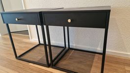 2x Beistelltisch / Nachttisch