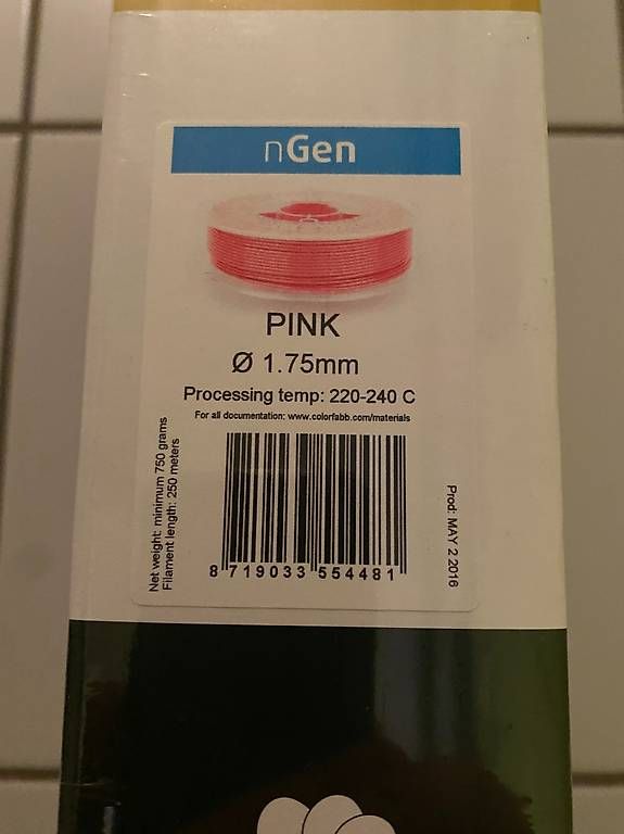 Filamento: 3D Drucker Filamente 1.75mm, PLA, ABS Polyester und weitere – Usato da Stein AG venduto da Marcster99 4