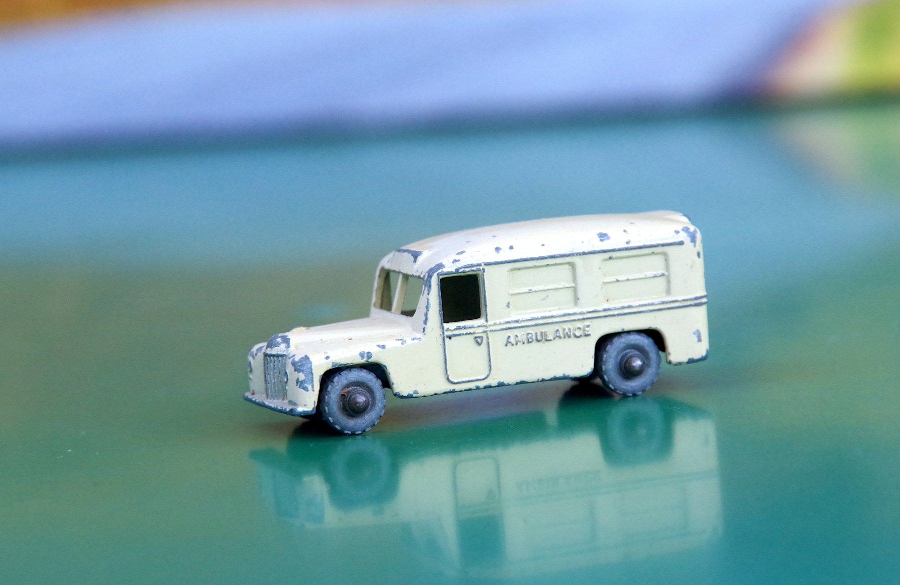 Hot Wheels Modellini d'auto: Matchbox No. 14 Daimler Ambulance (Regular Wheels) – Nuovo (secondo la descrizione) da Frauenfeld venduto da Danielpwiedmer 1