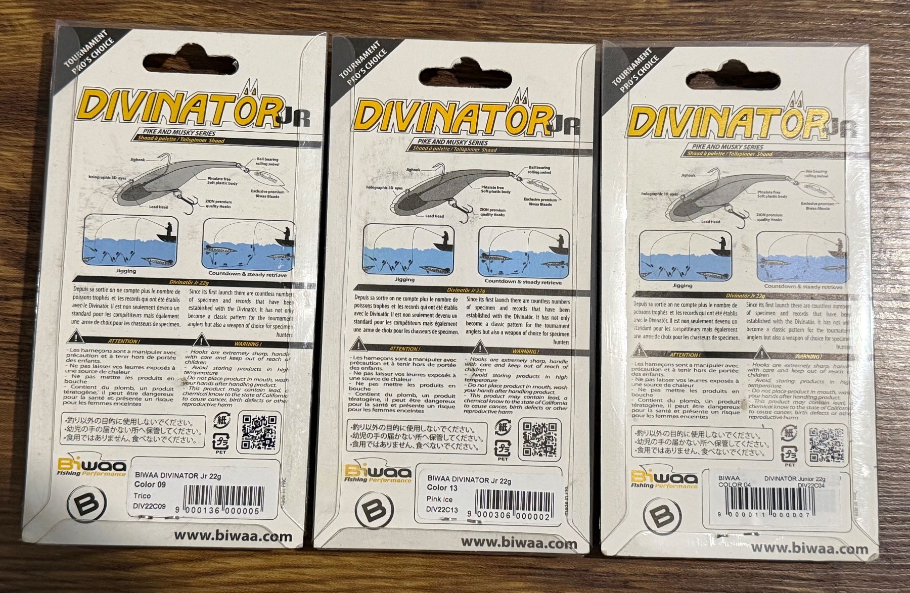 Esche: BIWAA Divinatör Junior Set 1 - 22 gr – Nuovo e nell'imballaggio originale da Widnau venduto da Fishingtackle_Oggy 1