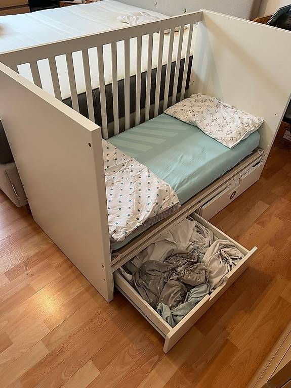 Ikea Letti: Lit bébé évolutif Ikea STUVA – Usato da Montherod venduto da lep_cq59 1