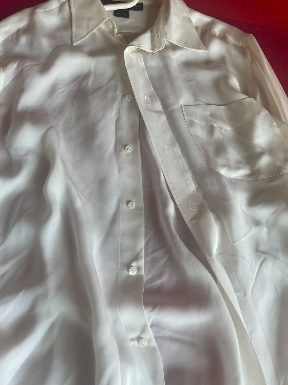 Ralph Lauren Camicette: Ralph Lauren Camicia  100% Seide Seta Soie – Usato da Minusio venduto da Pink222 7