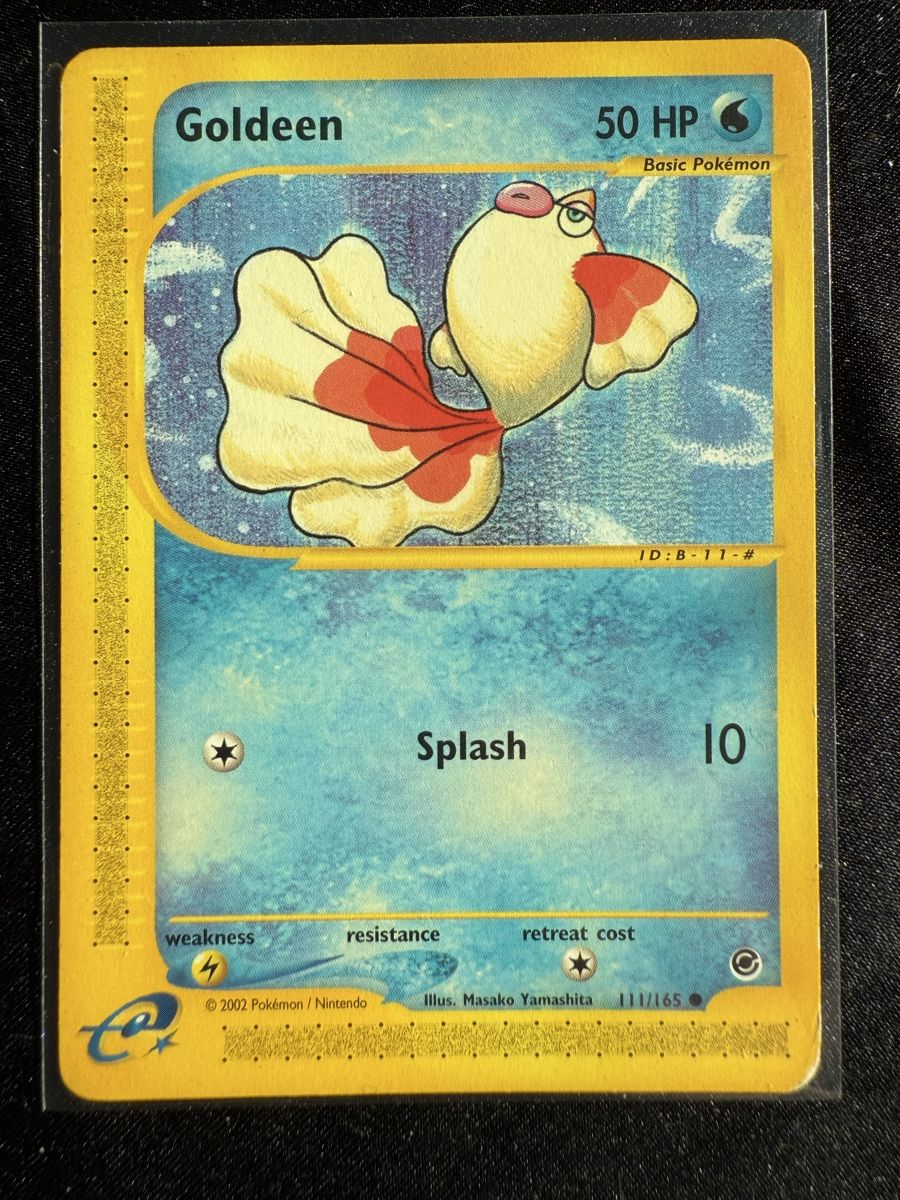 Pokémon Carte collezionabili: Goldeen Pokemon Expedition - 111/165 – Usato da Winterthur venduto da SiddyPokemon