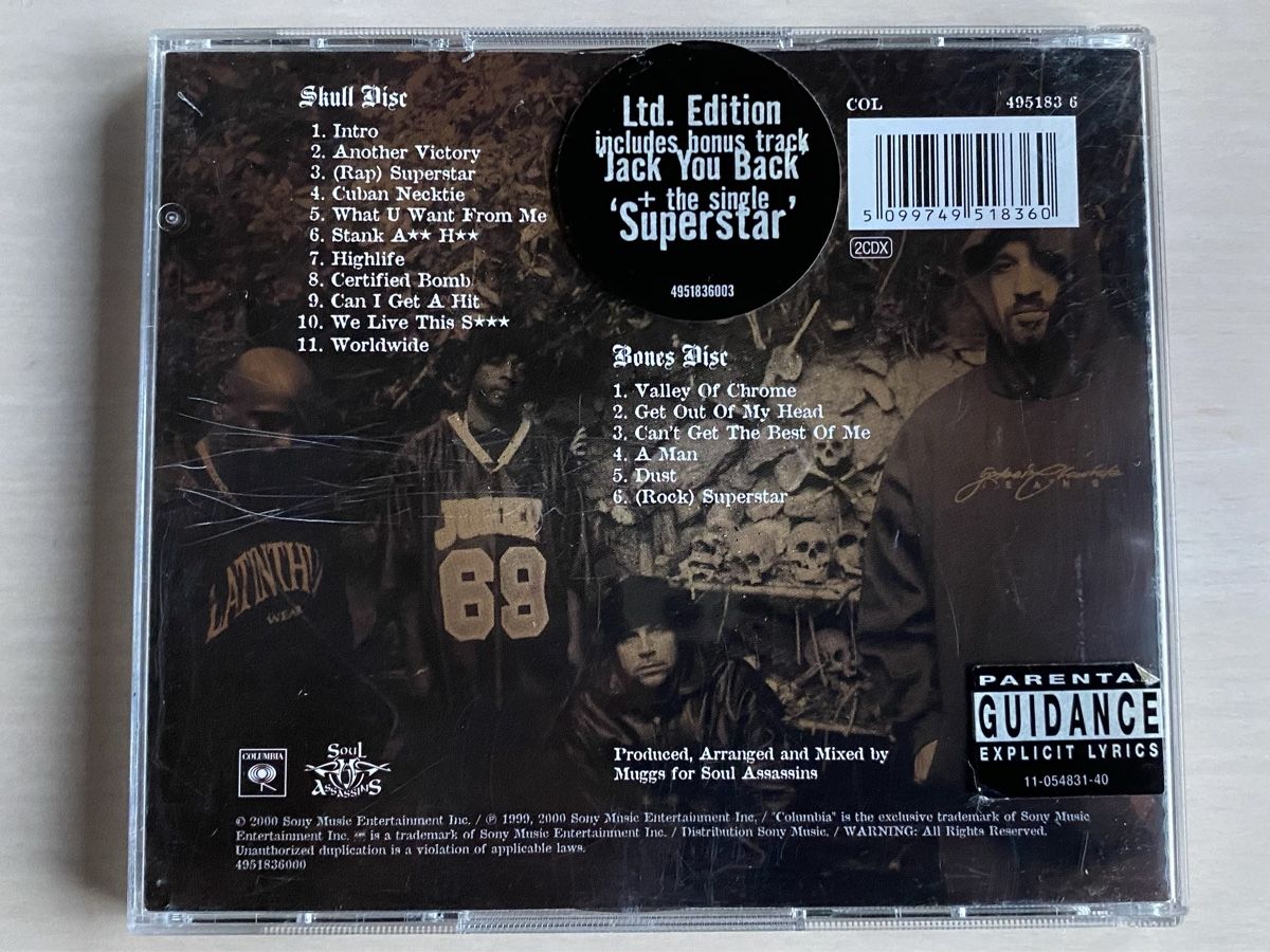 CD: Cypress Hill - Skull & Bones (2CD) Limitierte Edition – Usato da Oberried Brienz venduto da Chyara 1
