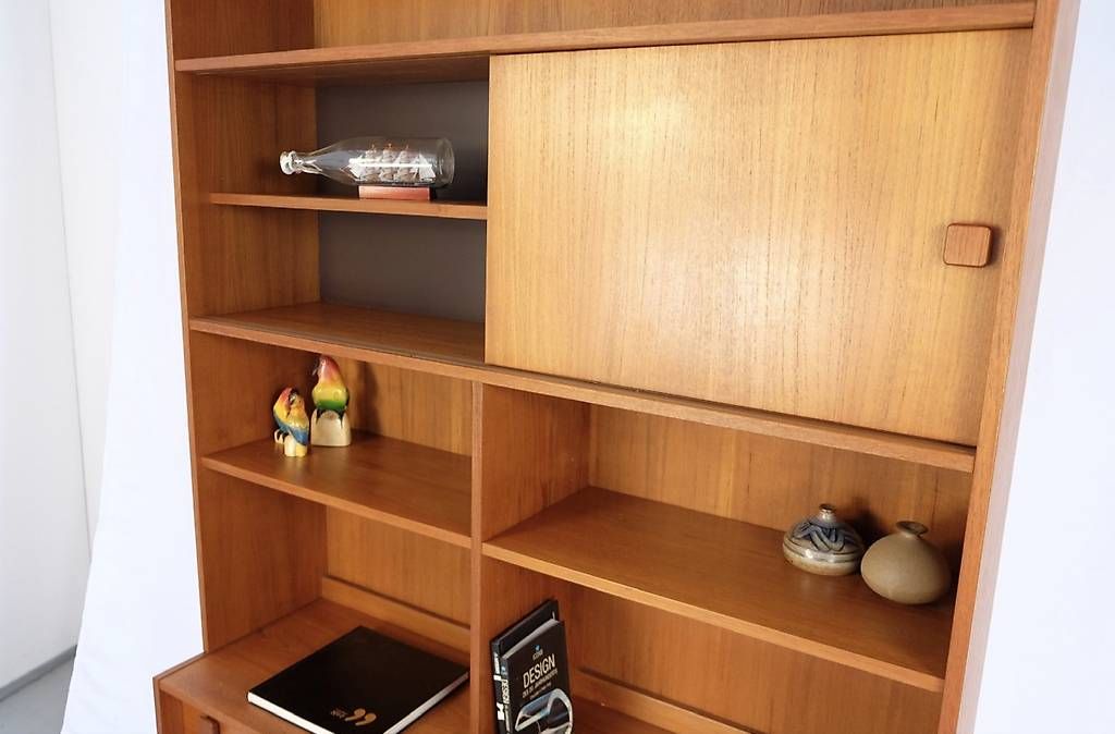 Commodes: Mid Century teak Sideboard mit Aufsatz – D'occasion à basel par vintory.ch 6