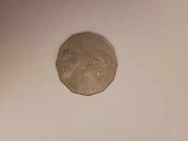 Australien 1977 50 Cents Sondermünze Silver Jubilee