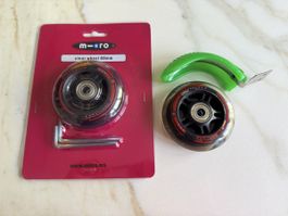 Micro Scooter 2 Räder 80mm mit Bremse, alles neu