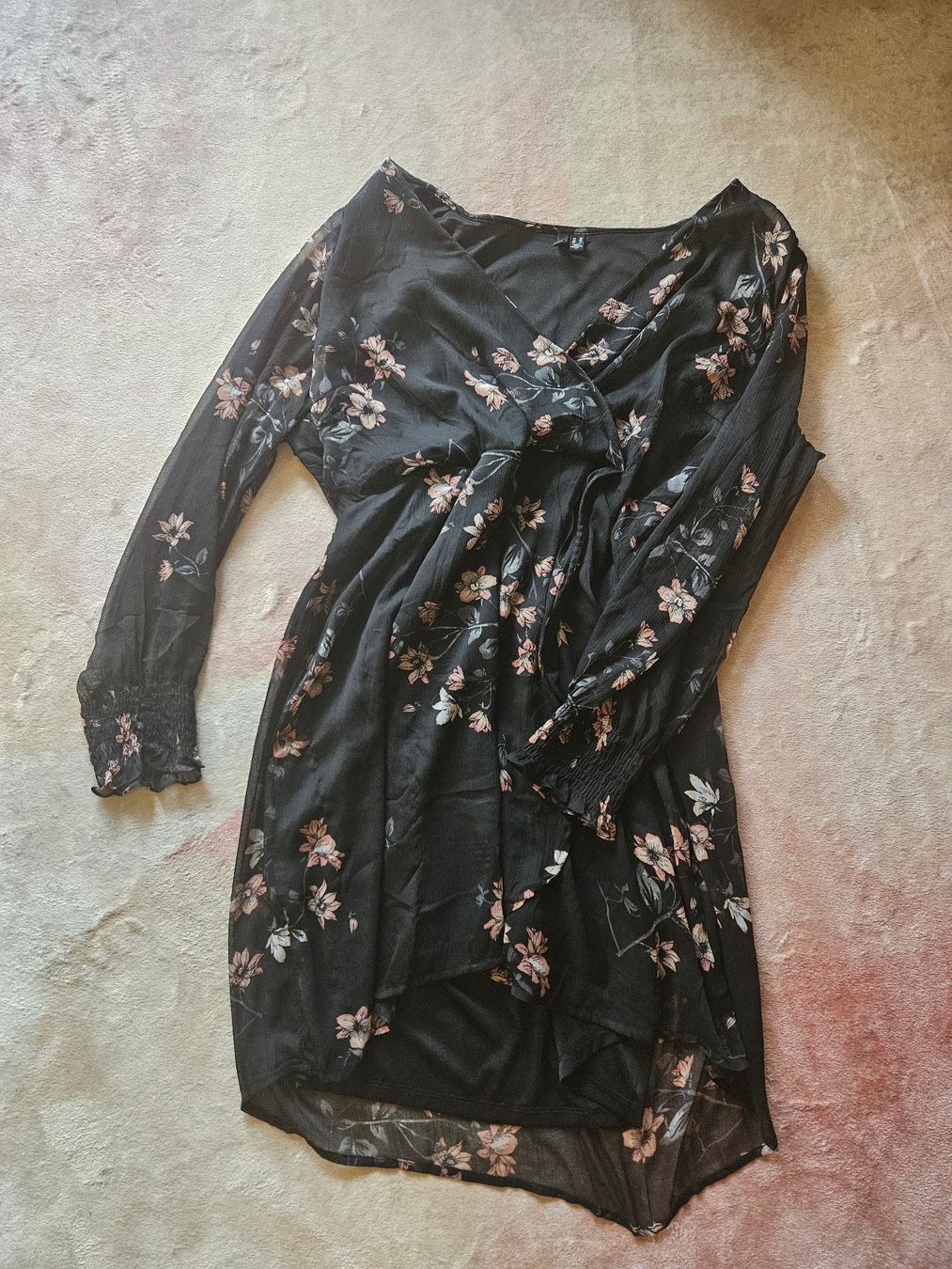 Vero Moda Vestiti: Leichtes Kleid mit Blumenmuster, Vero Moda Curve, Gr 50 – Usato da Kreuzlingen venduto da Abble 7