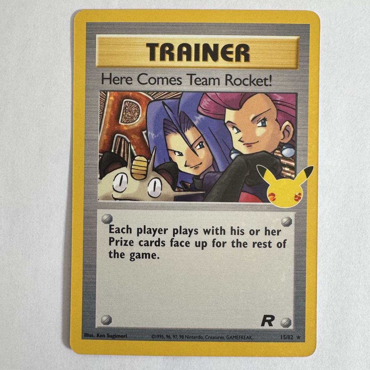 Pokémon Carte collezionabili: Pokémon Here Comes Team Rocket! - 15 / 82 - ENG – Nuovo (secondo la descrizione) da Staad SG venduto da miaCards