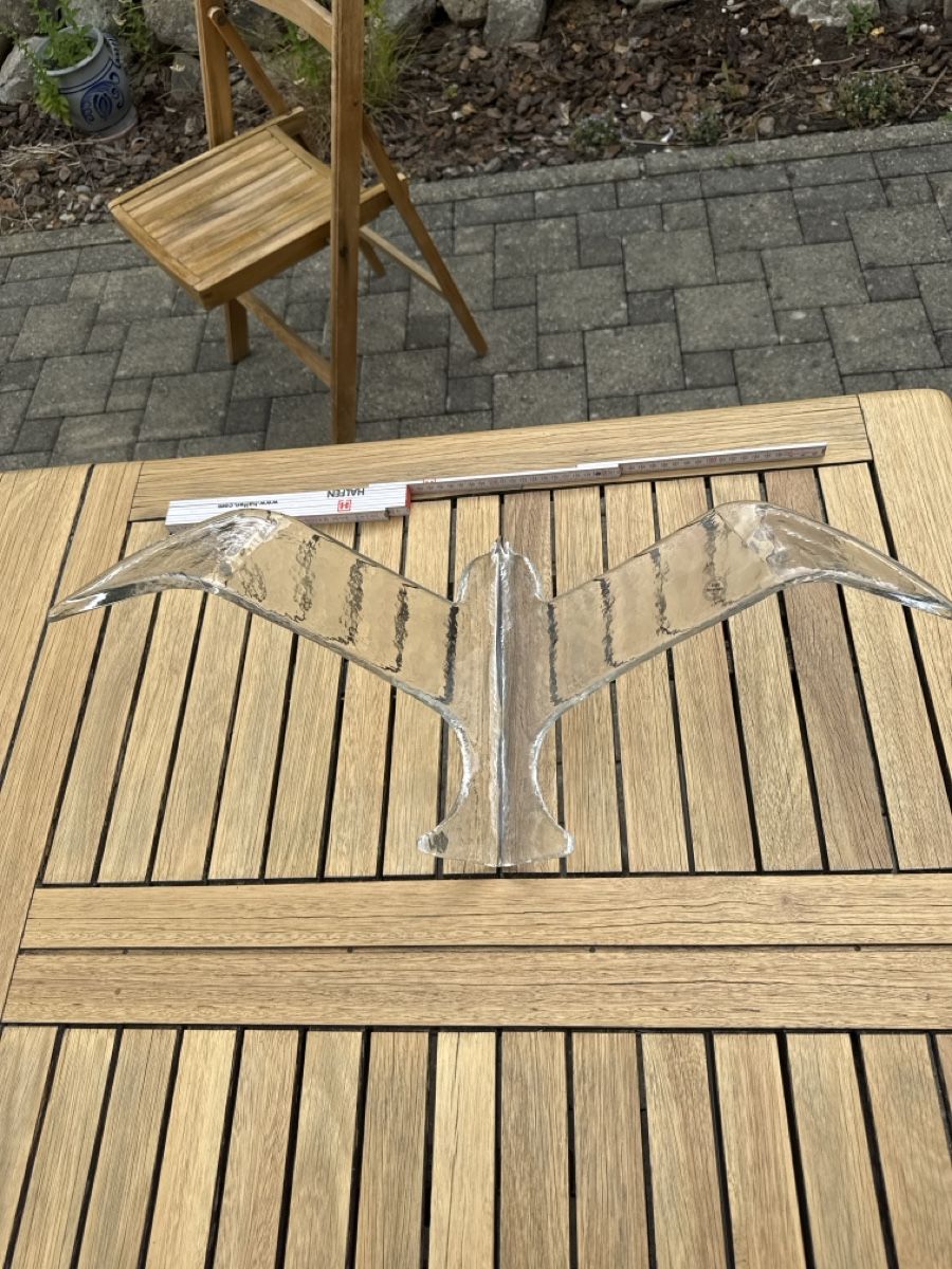 Glasi Hergiswil Tutte le decorazioni: Oiseau en verre Hergiswil à suspendre. – Usato da Pâquier-Montbarry venduto da ada_w658 3