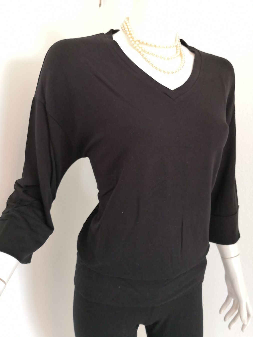 Maglioni & Felpe: 🤩STREET ONE V-PULLOVER SCHWARZ – Usato da Olten venduto da Naja-Twins-Twins 3