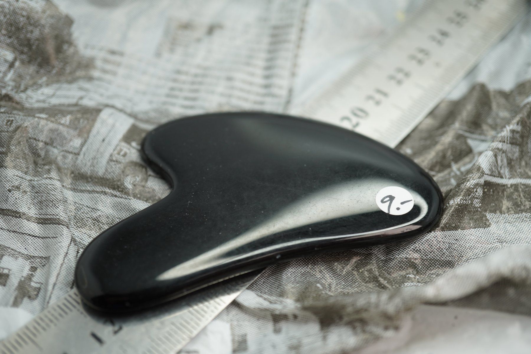Minerali & Pietre curative: Gua Sha Massage-Stein Obsidian       ab 1.- – Nuovo e nell'imballaggio originale da Eschenbach SG venduto da topstone 3