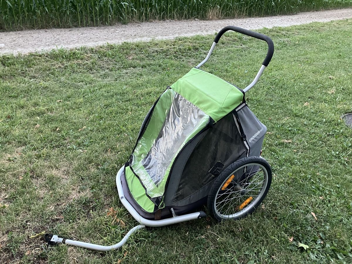 Croozer Rimorchi: Kinderanhänger Croozer Kid for 2 gebraucht – Usato da Chur venduto da piz_bernina