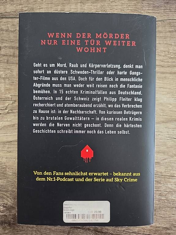Libri: Buch: Verbrechen von nebenan von Philipp Fleiter – Usato da Mattstetten venduto da sz08 2