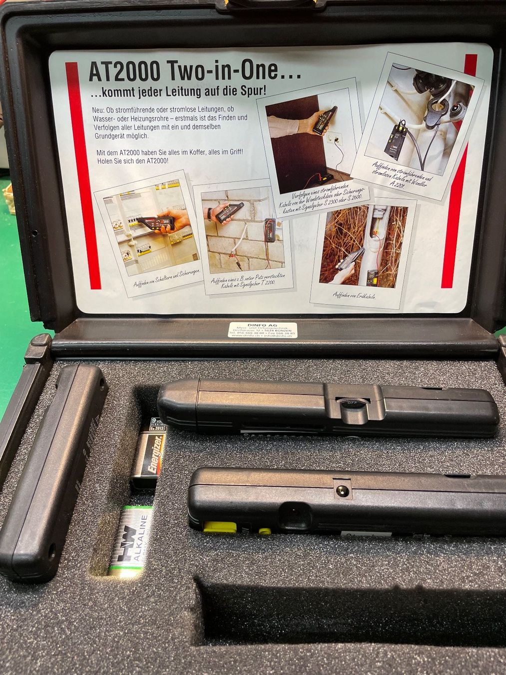 Misurare: Pasar Amprobe Advanced Tracer AT 2000 Leitungssuch Gerät – Usato da Uhwiesen venduto da wishone 1
