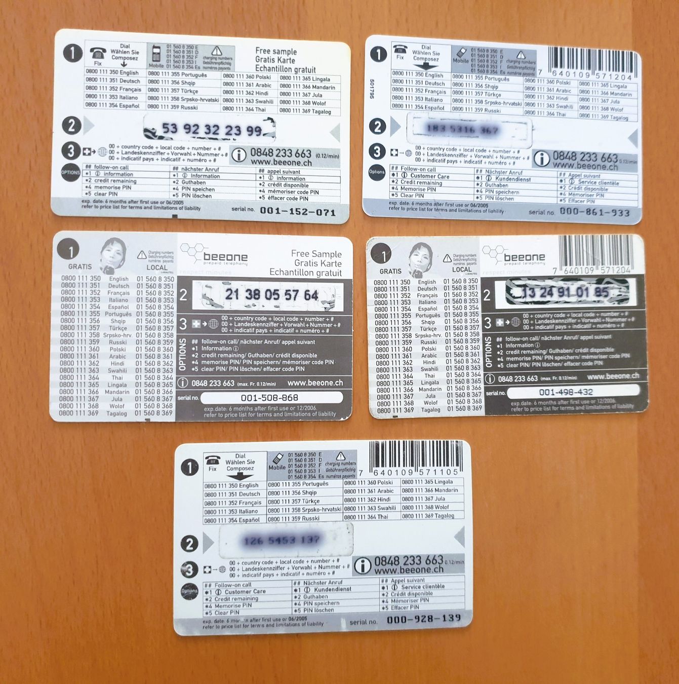Schede telefoniche: DIVERSE - PREPAID - SCHWEIZ – Usato da Brüttisellen venduto da Nighttrain 1