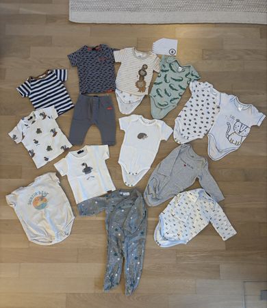 Baby Kleiderpaket Grösse 62, teilweise ungetragen
