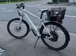 Stromer st1 weiss 25km/h Lieferung gratis