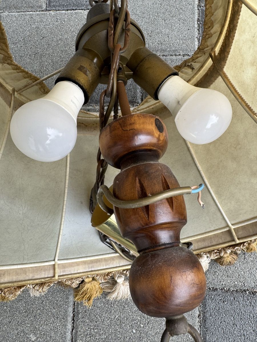 Lampadari & plafoniere: Hängelampe mit Quasten, Retro Design – Usato da Wohlen AG venduto da Nettib 2