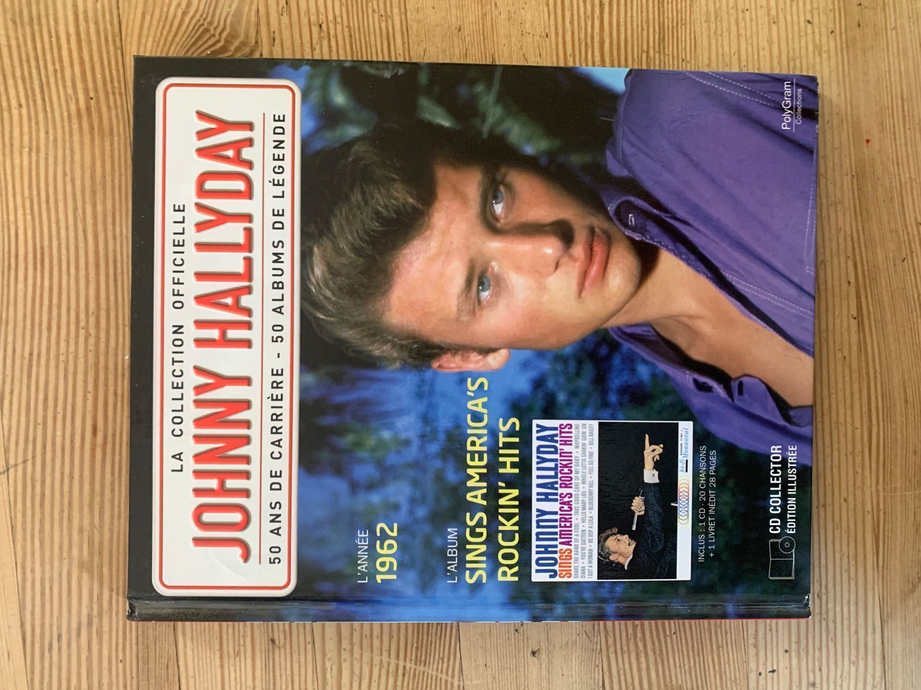 CD: Cd collection Johnny Hallyday 1962 – Usato da Veyrier venduto da kimedovapa