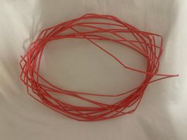 Schrumpfschlauch rot 2mm / 9m