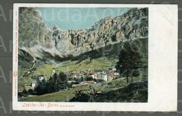 AK color Farblitho Leukerbad VS und die Gemmi ≈ 1903