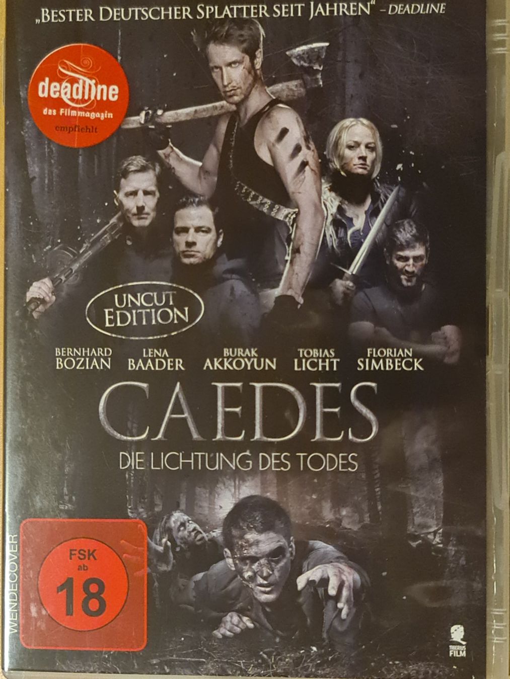 Tutti i DVDs: DVD Caedes - die Lichtung des Todes – Usato da Dintikon venduto da Vexi
