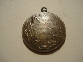 Medaille 1921, Eidg. Pontonierwettfahrten, Aarburg