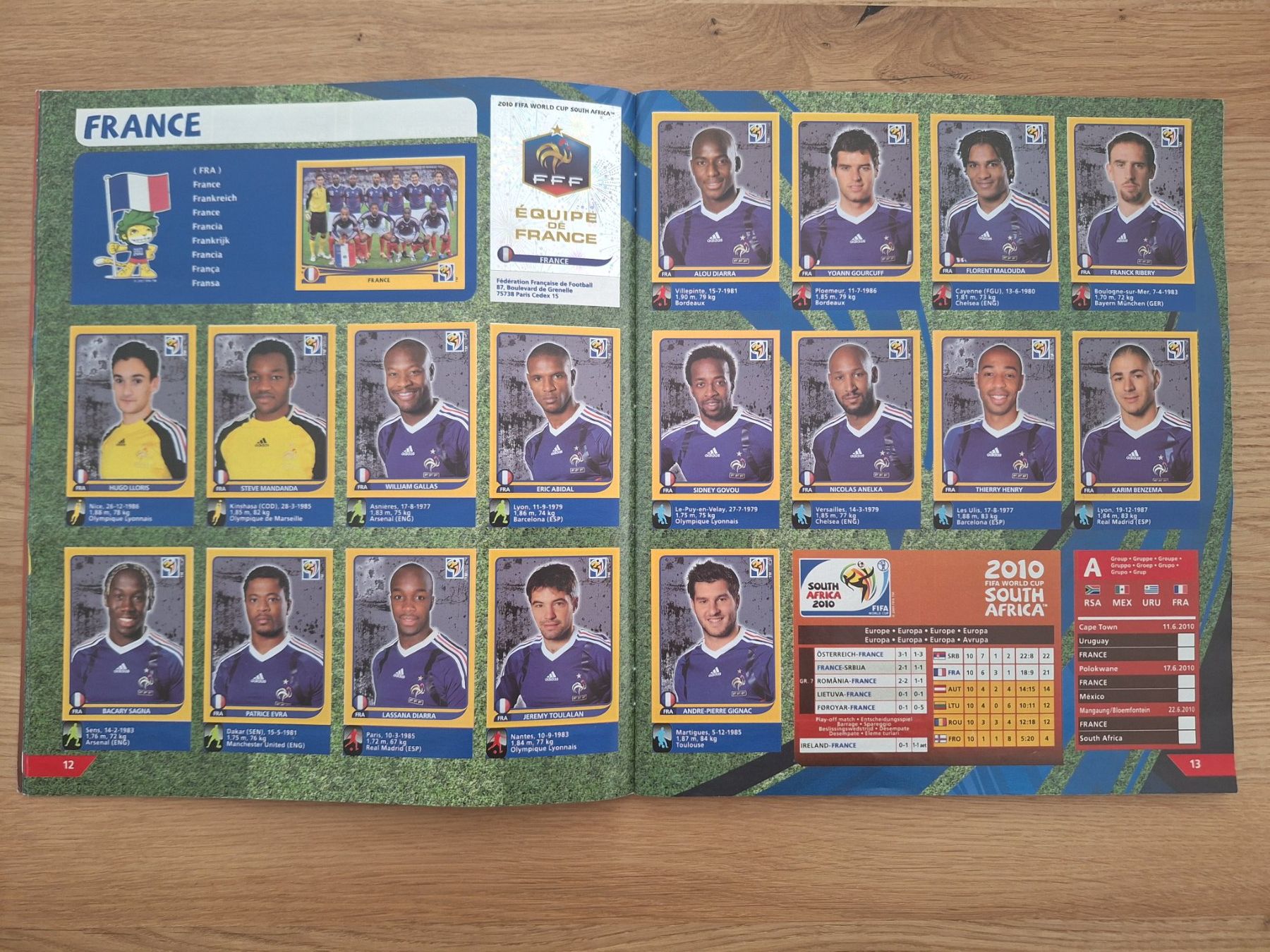 Panini Alben: PANINI WORLD CUP 2010 – Gebraucht aus St. Gallen von Matrix023 1