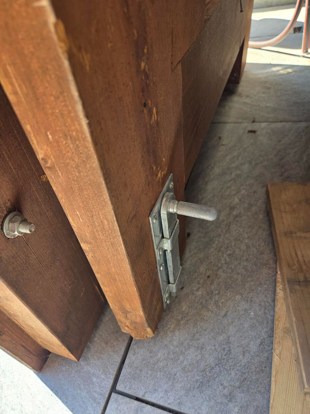 Porte: Scheunentor mit Metallbeschlaegen rustikal – Usato da Elsau venduto da neuenegger01 4