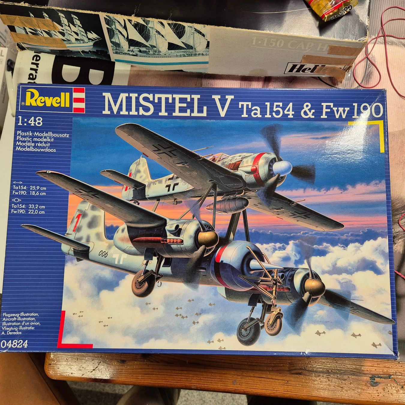 Revell Kit di modellismo & Modellini statici: Mistel V ta 154 & FW 190 – Nuovo (secondo la descrizione) da Wettingen venduto da Mmarb