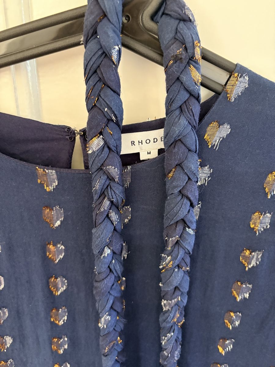 Rhode Kleider: Rhode Ella Dress dunkelblau – Gebraucht aus Brugg AG von Elle_1 5