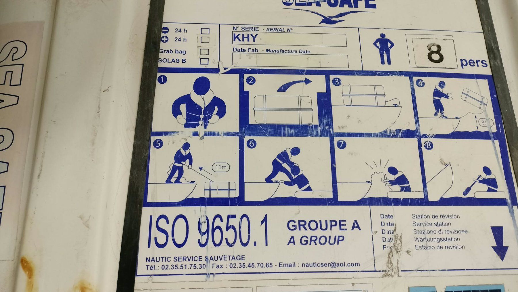 Barche: See-Rettungsinsel – Usato da Humlikon venduto da Frango02 6