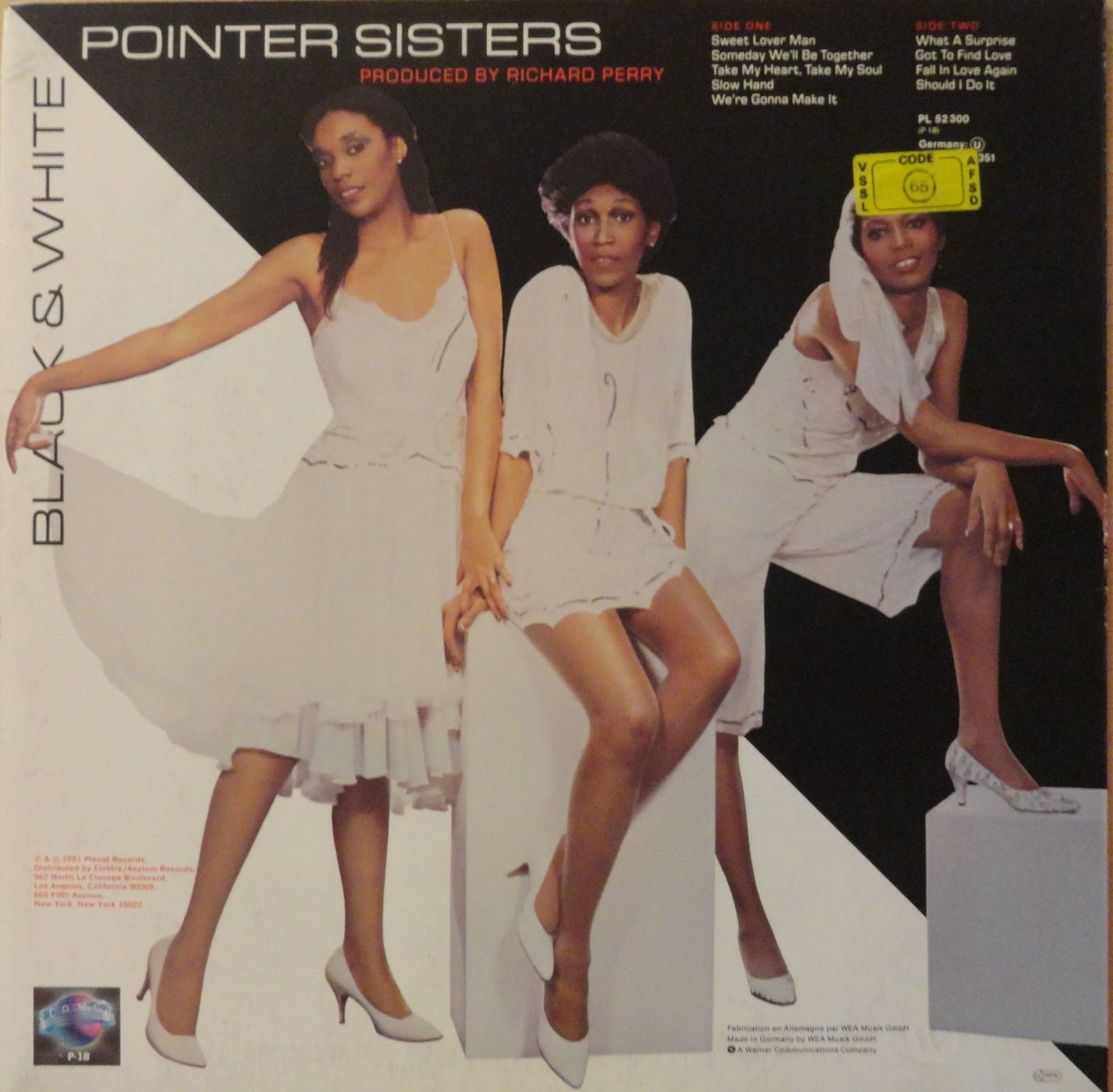 Dischi in vinile: POINTER SISTERS - Black & White – Usato da Neftenbach venduto da Verk13 1