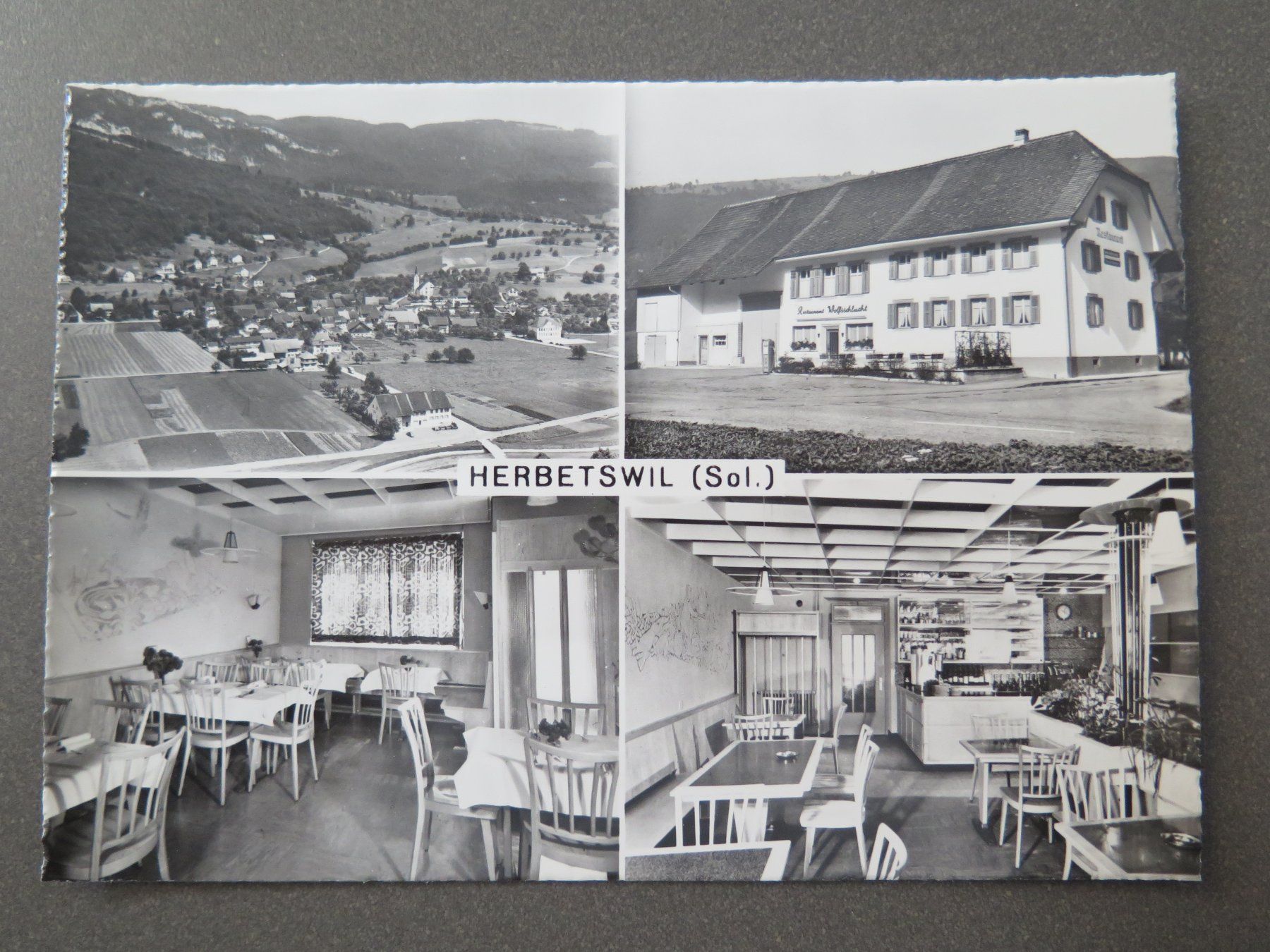 Ansichtskarten: HERBETSWIL - RESTAURANT WOLFSSCHLUCHT – Gebraucht aus Wittenbach von lipasal