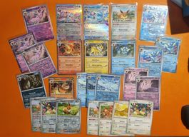 Eevee / Evoli Mega Kartenbundle Englisch inklusive 4x Promos