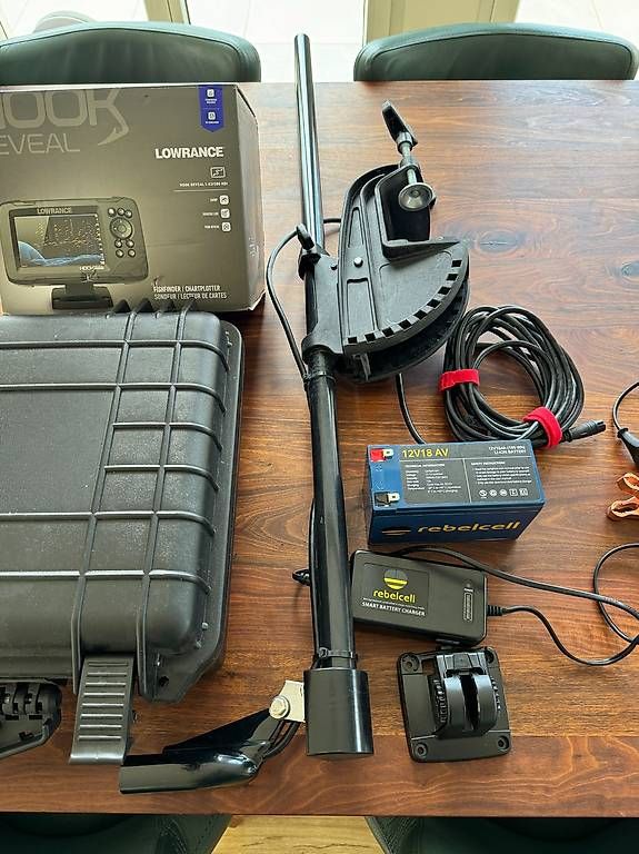 Zubehör: Lowrance Hook 5 Echolot/Fishfinder, Komplettset – Gebraucht aus Adlikon b. Andelfingen von t-san 2